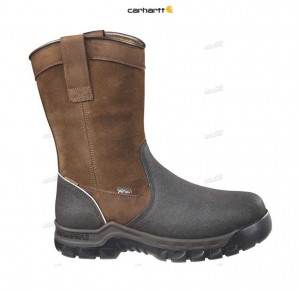 Carhartt 11-Inch Internal Met Guard Composite Toe Wellington Coffee | TH0002807