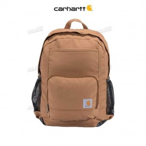 Carhartt 23L Single-Compartment Backpack Brown | TH0000547