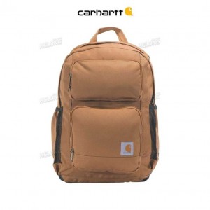 Carhartt 28L Dual-Compartment Backpack Brown | TH0000558