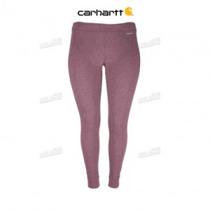 Carhartt Base Force Heavyweight Bottom DEEP WINE HEATHER | TH0002674