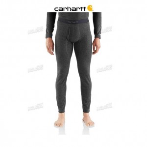 Carhartt Base Force Heavyweight Poly-Wool Bottom Black Heather | TH0001693