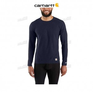 Carhartt Base Force Lightweight Crew Navy | TH0002609