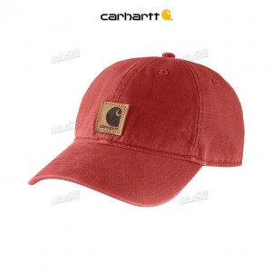 Carhartt Canvas Cap Chili Pepper | TH0000868