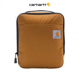 Carhartt Cargo Series Insulated 4 Can Lunch Cooler Brown | TH0001031