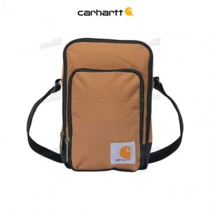 Carhartt Crossbody Zip Bag Brown | TH0000604