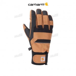 Carhartt Flexer Insulated Glove BROWN BLACK | TH0001130