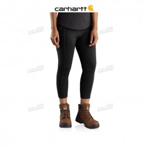 Carhartt Force Fitted Lightweight Ankle Length Legging Black | TH0001290