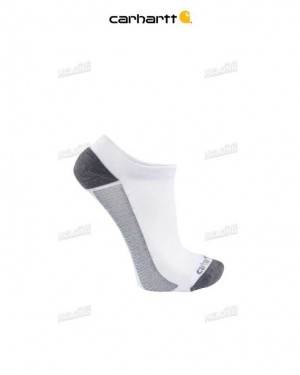 Carhartt Force Lightweight Low-Cut Sock White | TH0002021