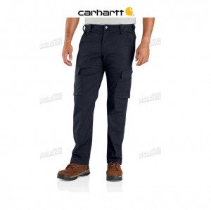 Carhartt Force Relaxed Fit Ripstop Cargo Work Pant Navy | TH0001643