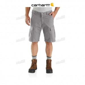 Carhartt Force Relaxed Fit Ripstop Cargo Work Short Asphalt | TH0001859