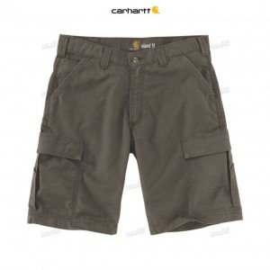 Carhartt Force Relaxed Fit Ripstop Cargo Work Short Tarmac | TH0001860