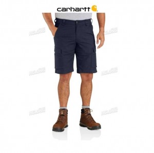 Carhartt Force Relaxed Fit Ripstop Cargo Short Navy | TH0001879