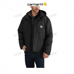 Carhartt Full Swing Loose Fit Quick Duck Insulated Jacket Black | TH0000127