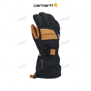 Carhartt GORE-TEX Insulate Gauntlet Gloves Black | TH0001157