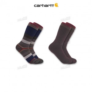 Carhartt Heavyweight Crew Sock 2-Pack Tarmac | TH0001958