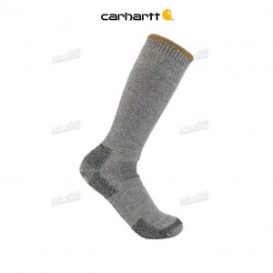 Carhartt Heavyweight Wool Blend Boot Sock Alabaster Heather | TH0001905