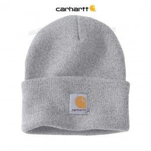 Carhartt Knit Cuffed Beanie Heather Gray | TH0000712