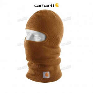 Carhartt Knit Insulated Face Mask Brown | TH0001053