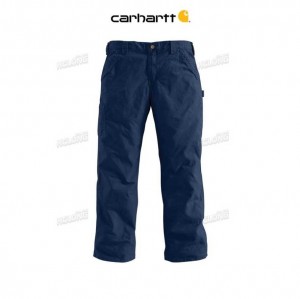 Carhartt Loose Fit Canvas Utility Work Pant Navy | TH0001674