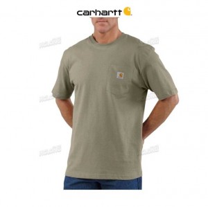 Carhartt Loose Fit Heavyweight Short-Sleeve Pocket T-Shirt Desert | TH0002589