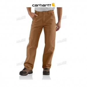 Carhartt Loose Fit Washed Duck Utility Work Pant Brown | TH0001664