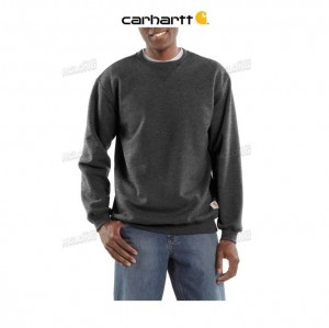 Carhartt Midweight Crewneck Sweatshirt Carbon Heather | TH0000511