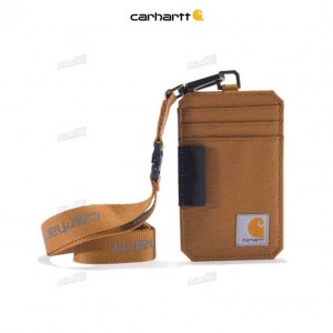 Carhartt NYLON DUCK ID HOLDER AND LANYARD Brown | TH0002787