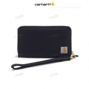 Carhartt NYLON DUCK LAY-FLAT CLUTCH Black | TH0002784