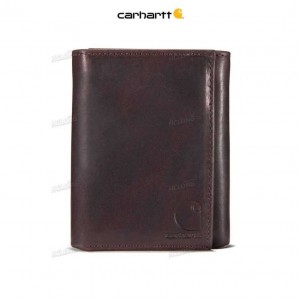 Carhartt Oil Tan Trifold Wallet Brown | TH0002772