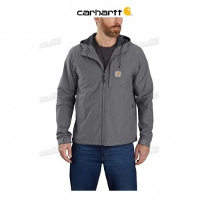 Carhartt Rain Defender Relaxed Fit Lightweight Jacket Steel | TH0000189