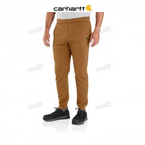 Carhartt Relaxed Fit Midweight Tapered Sweatpant Brown | TH0001645