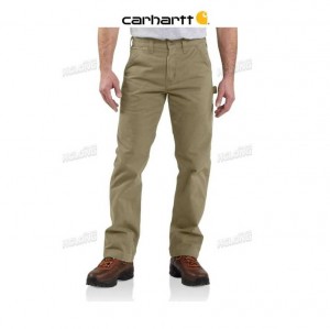 Carhartt Relaxed Fit Twill Utility Work Pant Dark Khaki | TH0001679