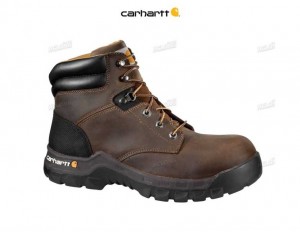 Carhartt Rugged Flex 6-Inch Composite Toe Work Boot Brown Oil Tanned | TH0002831