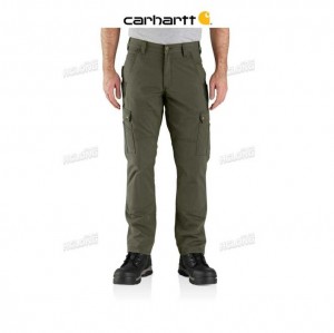 Carhartt Rugged Flex Relaxed Fit Ripstop Cargo Work Pant Basil | TH0001648