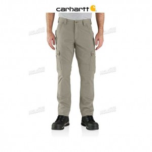 Carhartt Rugged Flex Relaxed Fit Ripstop Cargo Work Pant Greige | TH0001650