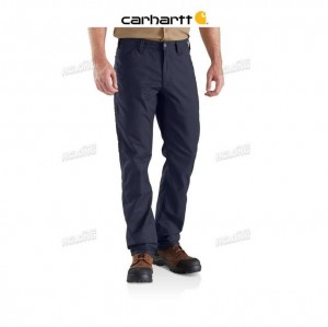 Carhartt Rugged Professional Series Relaxed Fit Pant Navy | TH0001596