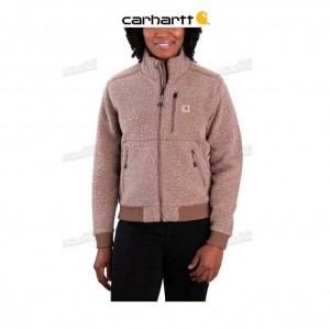 Carhartt Sherpa Jacket - 1 Warm Rating Nutmeg Heather | TH0000159