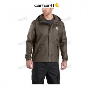 Carhartt Storm Defender Loose Fit Midweight Jacket Tarmac | TH0000145