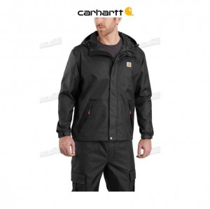 Carhartt Storm Defender Loose Fit Midweight Jacket Black | TH0000146