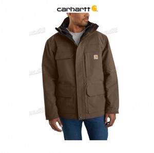 Carhartt Super Dux Relaxed Fit Insulated Traditional Coat Coffee | TH0000980