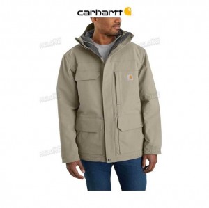 Carhartt Super Dux Relaxed Fit Insulated Traditional Coat Greige | TH0000982