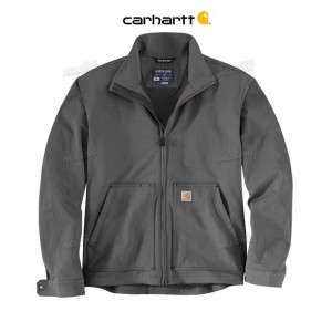 Carhartt Super Dux Relaxed Fit Lightweight Soft Shell Jacket Gravel | TH0000221