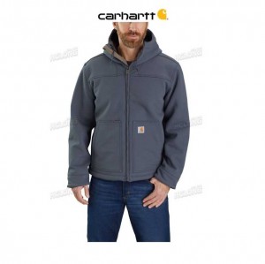 Carhartt Super Dux Relaxed Fit Sherpa-Lined Active Jac Bluestone | TH0000203