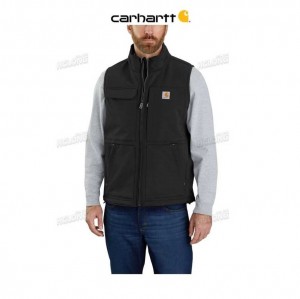 Carhartt Super Dux Relaxed Fit Sherpa-Lined Vest Black | TH0002752