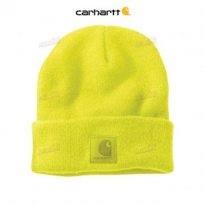 Carhartt Tonal Patch Beanie Limeade | TH0000655