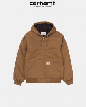 Carhartt Wip Active Jacket (Winter) Hamilton Brown | TH0000020