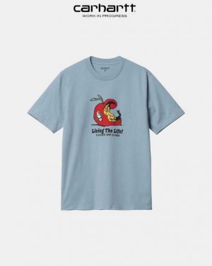 Carhartt Wip Appetite T-Shirt Misty Sky | TH0002101