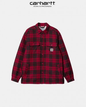 Carhartt Wip Arden Check Shirt Jacket Rocket | TH0001756