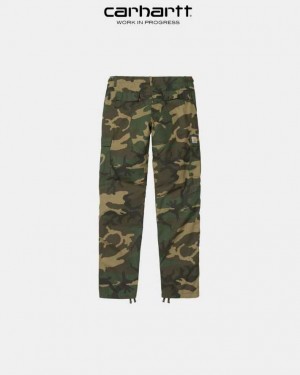 Carhartt Wip Aviation Pant Laurel Camo | TH0001367