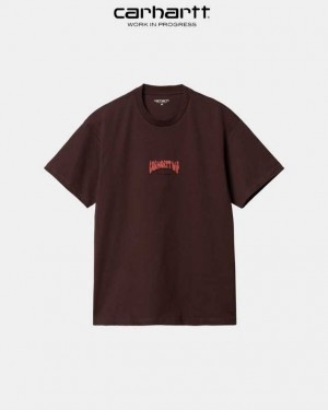 Carhartt Wip Bubble Script T-Shirt Ale | TH0002122